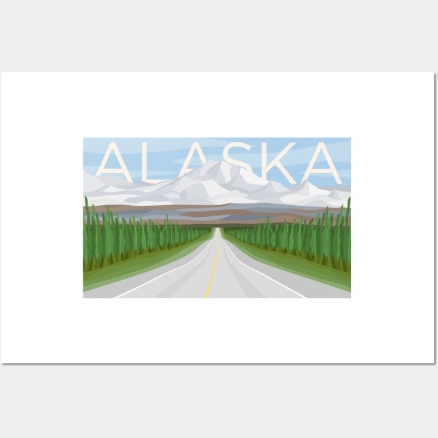 Alaska Wall Art by Radradrad